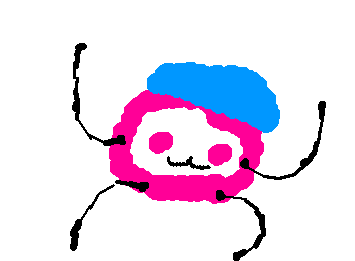 swiggly creature gif